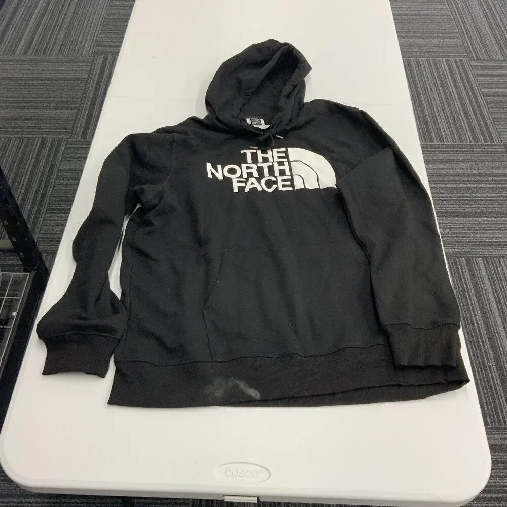 The North Face Men's Pullover Hoodie Black/White XL